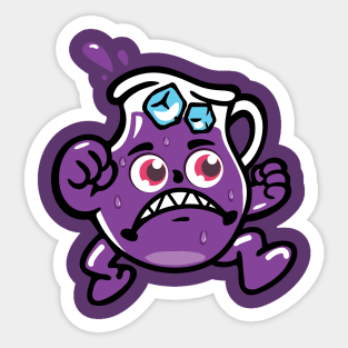 Purple Punch Sticker